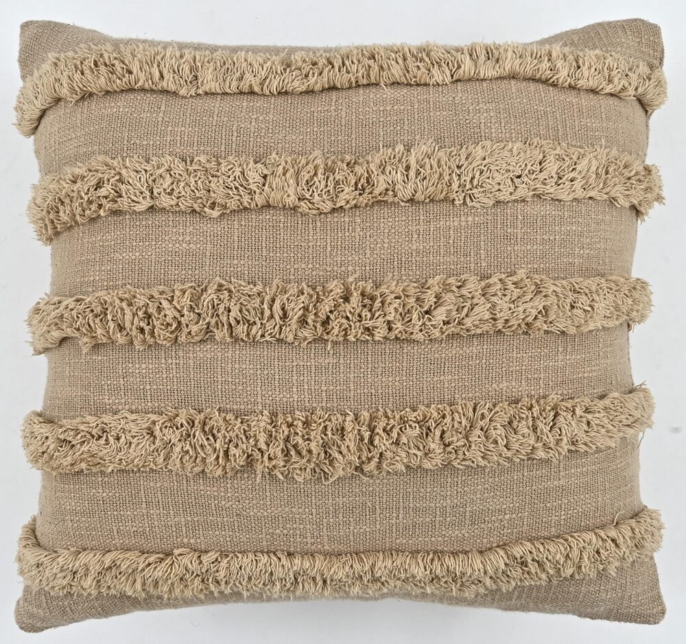 7646 A Cozy Couch Premium Quality Pack of 2 Linen Cotton Couch Throw Pillow